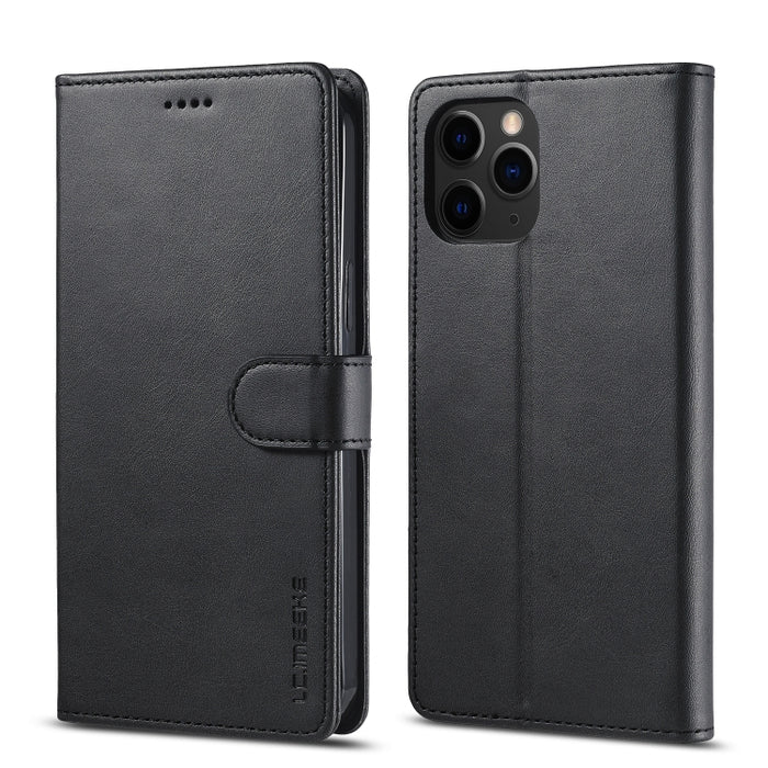 LC.IMEEKE Estuche de cuero con tapa horizontal con textura de becerro con soporte y ranuras para tarjetas y billetera, For Xiaomi Redmi 9A, For iPhone 12 mini, For iPhone 12 / 12 Pro, For iPhone 12 Pro Max