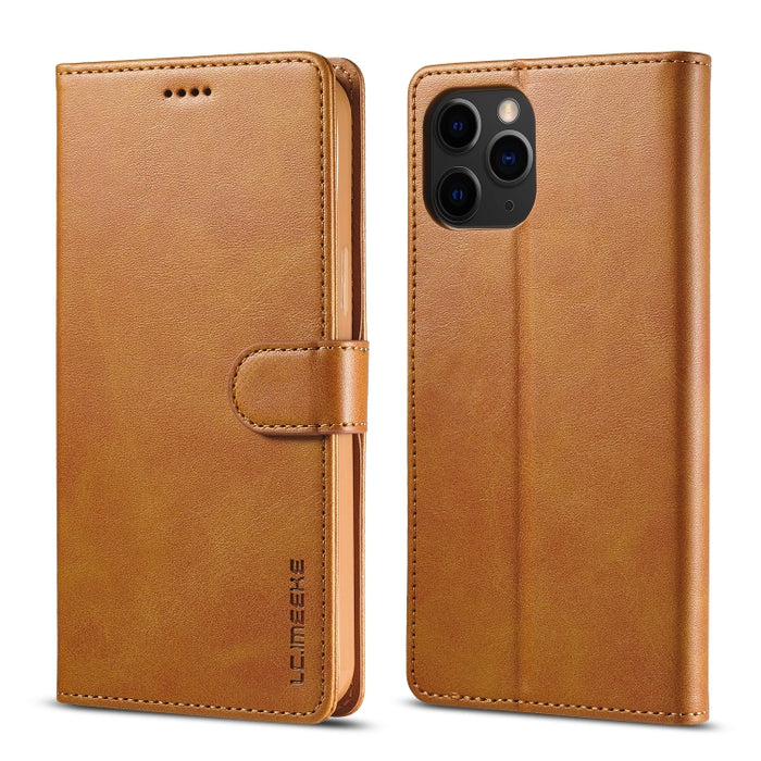 LC.IMEEKE Estuche de cuero con tapa horizontal con textura de becerro con soporte y ranuras para tarjetas y billetera, For Xiaomi Redmi 9A, For iPhone 12 mini, For iPhone 12 / 12 Pro, For iPhone 12 Pro Max