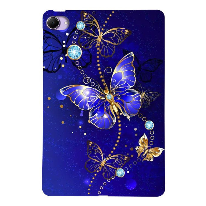 Funda de TPU para tableta inteligente con diseño de rosa dorada, For Redmi K Pad 2 8.8 inch 2026, For Redmi Pad 2 9.7 inch, For Redmi Pad Pro / Pad Pro 5G, For Redmi Pad SE 8.7 4G, For Redmi Pad SE, For Redmi Pad 10.61