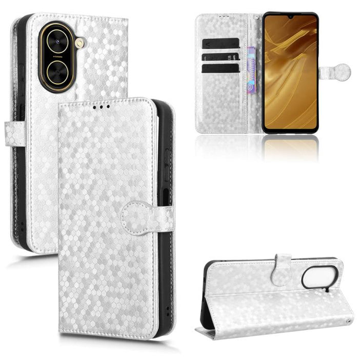 Funda de cuero para teléfono con textura de puntos en forma de panal, For Redmi A7 Pro 171mm / Poco C85x 5G, For Redmi 15a 5G / R70 5G / R70m 5G, For Redmi Turbo 5 Max 5G / Poco X8 Pro Max 5G, For Redmi Note 15 5G / 4G 164mm / Poco M8 5G               ...