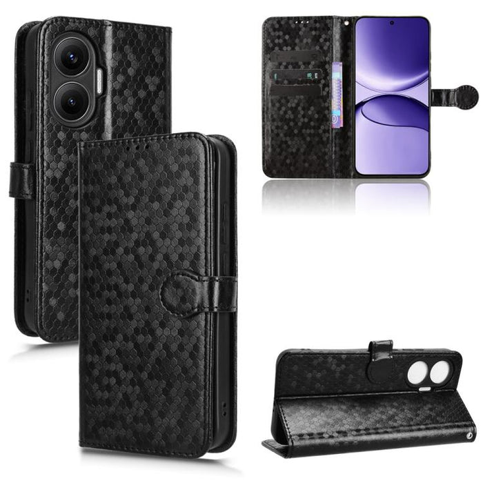 Funda de cuero para teléfono con textura de puntos en forma de panal, For Redmi A7 Pro 171mm / Poco C85x 5G, For Redmi 15a 5G / R70 5G / R70m 5G, For Redmi Turbo 5 Max 5G / Poco X8 Pro Max 5G, For Redmi Note 15 5G / 4G 164mm / Poco M8 5G               ...