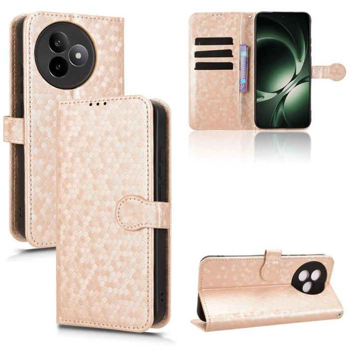 Funda de cuero para teléfono con textura de puntos en forma de panal, For Redmi A7 Pro 171mm / Poco C85x 5G, For Redmi 15a 5G / R70 5G / R70m 5G, For Redmi Turbo 5 Max 5G / Poco X8 Pro Max 5G, For Redmi Note 15 5G / 4G 164mm / Poco M8 5G               ...