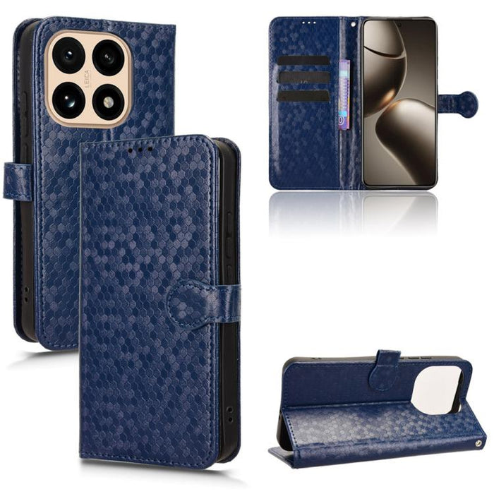Funda de cuero para teléfono con textura de puntos en forma de panal, For Redmi A7 Pro 171mm / Poco C85x 5G, For Redmi 15a 5G / R70 5G / R70m 5G, For Redmi Turbo 5 Max 5G / Poco X8 Pro Max 5G, For Redmi Note 15 5G / 4G 164mm / Poco M8 5G               ...