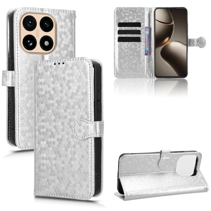 Funda de cuero para teléfono con textura de puntos en forma de panal, For Redmi A7 Pro 171mm / Poco C85x 5G, For Redmi 15a 5G / R70 5G / R70m 5G, For Redmi Turbo 5 Max 5G / Poco X8 Pro Max 5G, For Redmi Note 15 5G / 4G 164mm / Poco M8 5G               ...