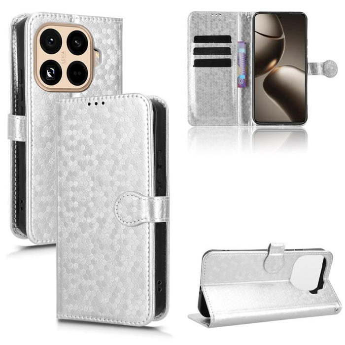 Funda de cuero para teléfono con textura de puntos en forma de panal, For Redmi A7 Pro 171mm / Poco C85x 5G, For Redmi 15a 5G / R70 5G / R70m 5G, For Redmi Turbo 5 Max 5G / Poco X8 Pro Max 5G, For Redmi Note 15 5G / 4G 164mm / Poco M8 5G               ...