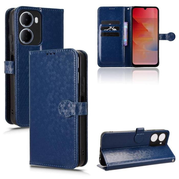 Funda de cuero para teléfono con textura de puntos en forma de panal, For Redmi A7 Pro 171mm / Poco C85x 5G, For Redmi 15a 5G / R70 5G / R70m 5G, For Redmi Turbo 5 Max 5G / Poco X8 Pro Max 5G, For Redmi Note 15 5G / 4G 164mm / Poco M8 5G               ...