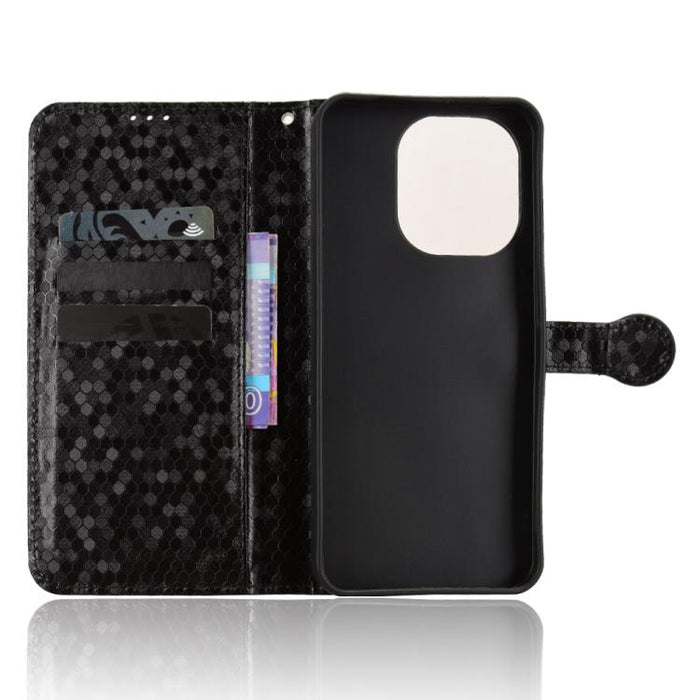 Funda de cuero para teléfono con textura de puntos en forma de panal, For Redmi A7 Pro 171mm / Poco C85x 5G, For Redmi 15a 5G / R70 5G / R70m 5G, For Redmi Turbo 5 Max 5G / Poco X8 Pro Max 5G, For Redmi Note 15 5G / 4G 164mm / Poco M8 5G               ...