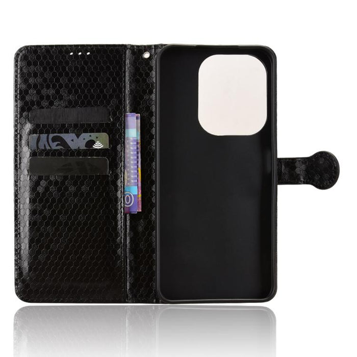 Funda de cuero para teléfono con textura de puntos en forma de panal, For Redmi A7 Pro 171mm / Poco C85x 5G, For Redmi 15a 5G / R70 5G / R70m 5G, For Redmi Turbo 5 Max 5G / Poco X8 Pro Max 5G, For Redmi Note 15 5G / 4G 164mm / Poco M8 5G               ...