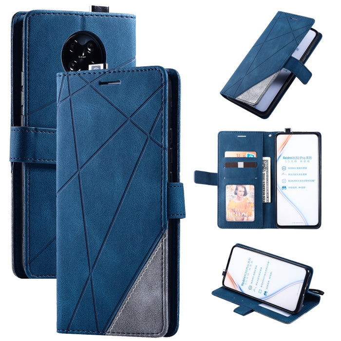 Estuche de cuero con tapa horizontal con empalme de sensación de piel con soporte y ranuras para tarjetas y billetera y marco de fotos, For Xiaomi Redmi K30 Pro, For Xiaomi Redmi Note 7 / Note 7 Pro, For Xiaomi Mi 9T Pro / Redmi K20 Pro                ...