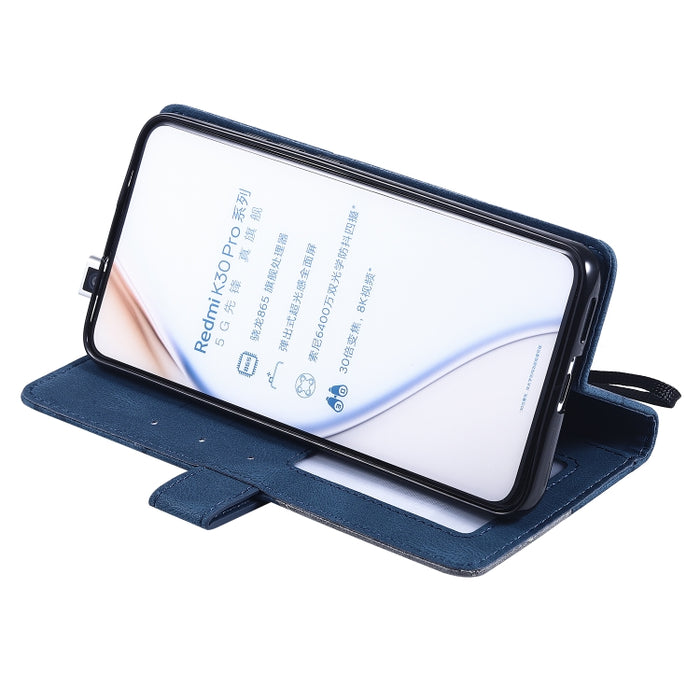 Estuche de cuero con tapa horizontal con empalme de sensación de piel con soporte y ranuras para tarjetas y billetera y marco de fotos, For Xiaomi Redmi K30 Pro, For Xiaomi Redmi Note 7 / Note 7 Pro, For Xiaomi Mi 9T Pro / Redmi K20 Pro                ...