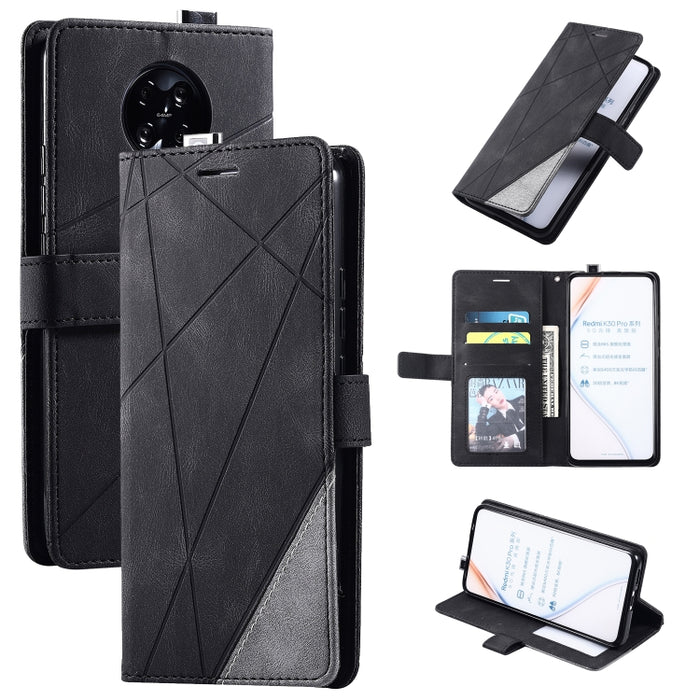 Estuche de cuero con tapa horizontal con empalme de sensación de piel con soporte y ranuras para tarjetas y billetera y marco de fotos, For Xiaomi Redmi K30 Pro, For Xiaomi Redmi Note 7 / Note 7 Pro, For Xiaomi Mi 9T Pro / Redmi K20 Pro                ...