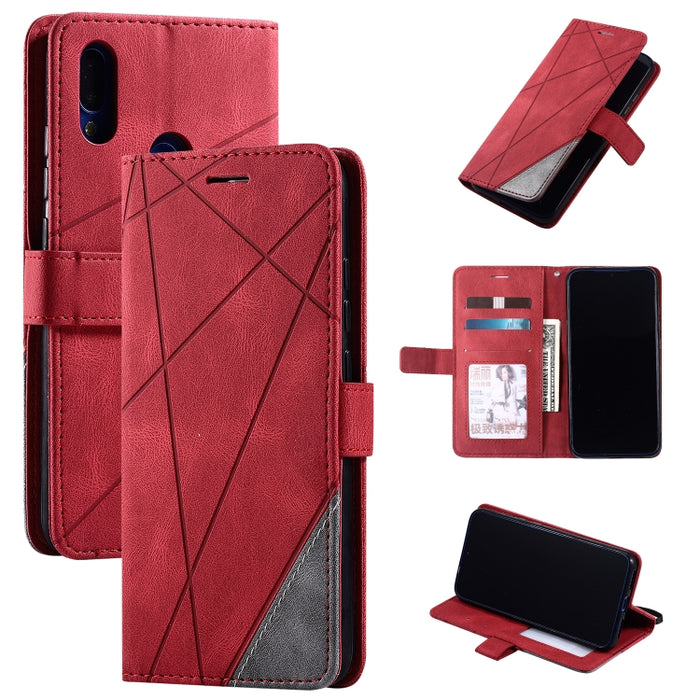 Estuche de cuero con tapa horizontal con empalme de sensación de piel con soporte y ranuras para tarjetas y billetera y marco de fotos, For Xiaomi Redmi K30 Pro, For Xiaomi Redmi Note 7 / Note 7 Pro, For Xiaomi Mi 9T Pro / Redmi K20 Pro                ...