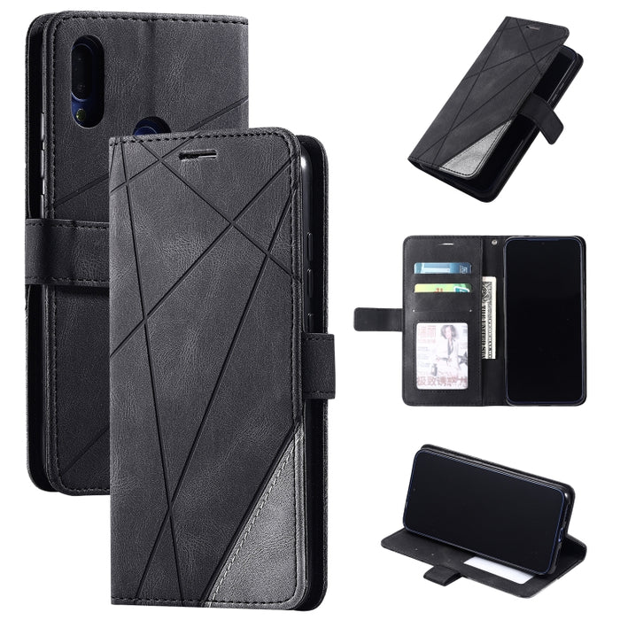 Estuche de cuero con tapa horizontal con empalme de sensación de piel con soporte y ranuras para tarjetas y billetera y marco de fotos, For Xiaomi Redmi K30 Pro, For Xiaomi Redmi Note 7 / Note 7 Pro, For Xiaomi Mi 9T Pro / Redmi K20 Pro                ...
