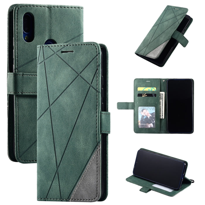 Estuche de cuero con tapa horizontal con empalme de sensación de piel con soporte y ranuras para tarjetas y billetera y marco de fotos, For Xiaomi Redmi K30 Pro, For Xiaomi Redmi Note 7 / Note 7 Pro, For Xiaomi Mi 9T Pro / Redmi K20 Pro                ...