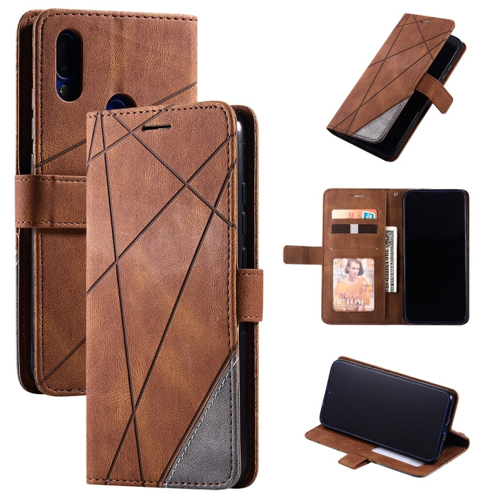 Estuche de cuero con tapa horizontal con empalme de sensación de piel con soporte y ranuras para tarjetas y billetera y marco de fotos, For Xiaomi Redmi K30 Pro, For Xiaomi Redmi Note 7 / Note 7 Pro, For Xiaomi Mi 9T Pro / Redmi K20 Pro                ...