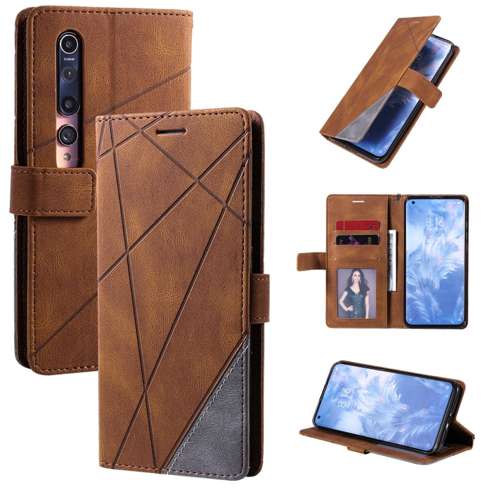 Estuche de cuero con tapa horizontal con empalme de sensación de piel con soporte y ranuras para tarjetas y billetera y marco de fotos, For Xiaomi Redmi K30 Pro, For Xiaomi Redmi Note 7 / Note 7 Pro, For Xiaomi Mi 9T Pro / Redmi K20 Pro                ...