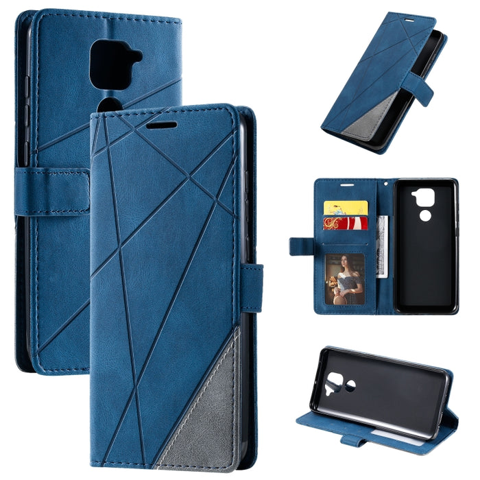 Estuche de cuero con tapa horizontal con empalme de sensación de piel con soporte y ranuras para tarjetas y billetera y marco de fotos, For Xiaomi Redmi K30 Pro, For Xiaomi Redmi Note 7 / Note 7 Pro, For Xiaomi Mi 9T Pro / Redmi K20 Pro                ...