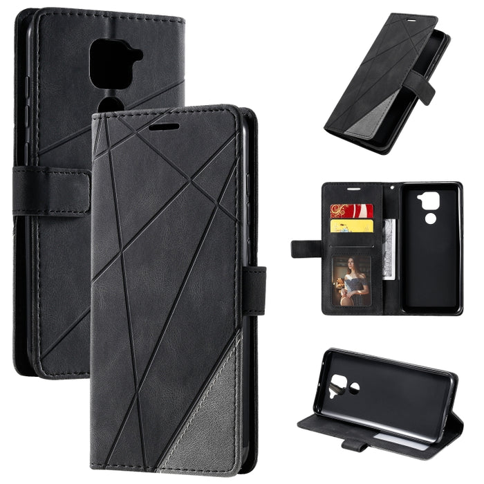 Estuche de cuero con tapa horizontal con empalme de sensación de piel con soporte y ranuras para tarjetas y billetera y marco de fotos, For Xiaomi Redmi K30 Pro, For Xiaomi Redmi Note 7 / Note 7 Pro, For Xiaomi Mi 9T Pro / Redmi K20 Pro                ...