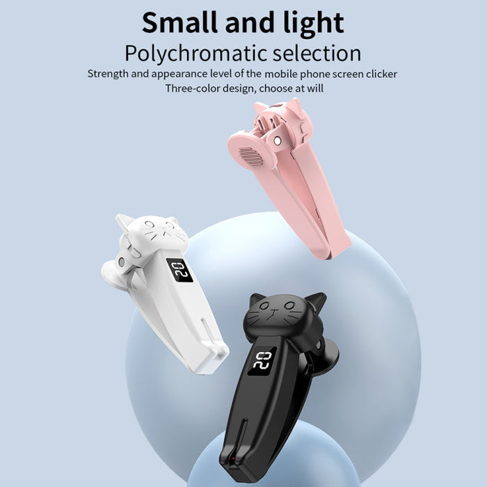 JX-05Pro - Pantalla para teléfono inteligente portátil con control remoto y pulsador para pasar páginas, JX-05Pro(Black), JX-05Pro(White), JX-05Pro(Pink)