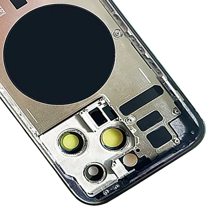 Tapa trasera de batería con teclas laterales y bandeja para tarjetas para iPhone 14 Pro, US Version, China Version, CE EU Version