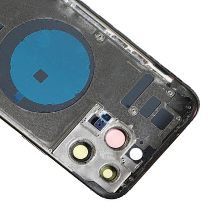 Tapa trasera de batería con teclas laterales y bandeja para tarjetas para iPhone 14 Pro Max, US Version, China Version, CE EU Version