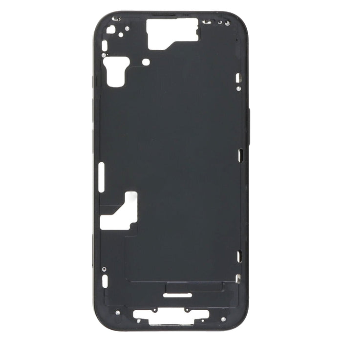 Placa de bisel del marco central con teclas laterales + bandeja para tarjetas para iPhone 15, CE EU Version, US Version, China Version