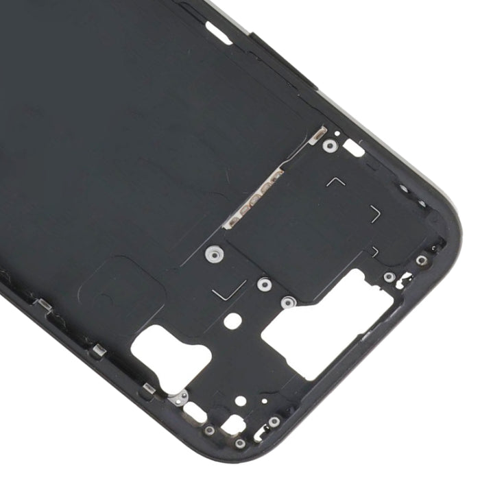 Placa de bisel del marco central con teclas laterales + bandeja para tarjetas para iPhone 15, CE EU Version, US Version, China Version