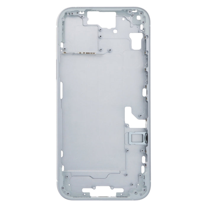 Para iPhone 15 Plus, marco central, placa de bisel con teclas laterales + bandeja para tarjetas, China Version, US Version, CE EU Version