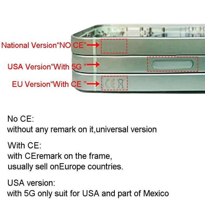 Para iPhone 15 Plus, marco central, placa de bisel con teclas laterales + bandeja para tarjetas, China Version, US Version, CE EU Version