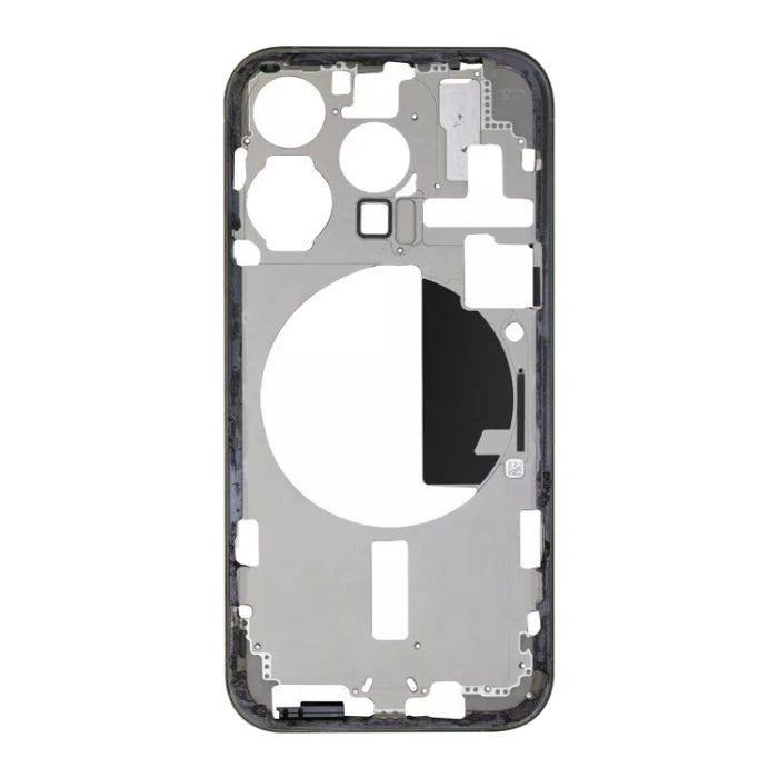 Placa de bisel del marco central con teclas laterales + bandeja para tarjetas para iPhone 15 Pro, China Version, US Version, CE EU Version