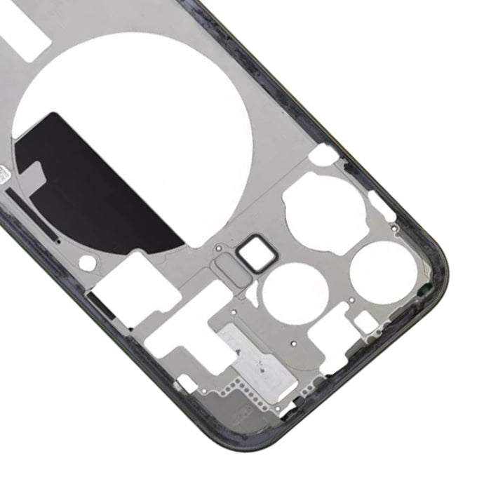 Placa de bisel del marco central con teclas laterales + bandeja para tarjetas para iPhone 15 Pro, China Version, US Version, CE EU Version
