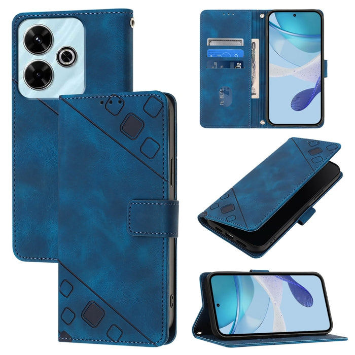 Funda para teléfono de piel con relieve y tacto agradable al tacto, For Redmi 15a 5G Global, For Redmi Turbo 5 5G Global / Poco X8 Pro, For Redmi Note 15 Pro+ 5G Global 163.3mm, For Redmi Note 15 4G / 5G Global 164mm                                    ...