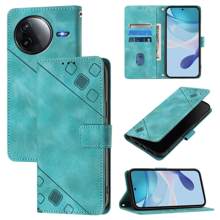 Funda para teléfono de piel con relieve y tacto agradable al tacto, For Redmi 15a 5G Global, For Redmi Turbo 5 5G Global / Poco X8 Pro, For Redmi Note 15 Pro+ 5G Global 163.3mm, For Redmi Note 15 4G / 5G Global 164mm                                    ...