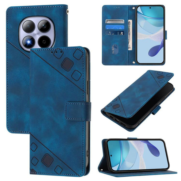 Funda para teléfono de piel con relieve y tacto agradable al tacto, For Redmi 15a 5G Global, For Redmi Turbo 5 5G Global / Poco X8 Pro, For Redmi Note 15 Pro+ 5G Global 163.3mm, For Redmi Note 15 4G / 5G Global 164mm                                    ...
