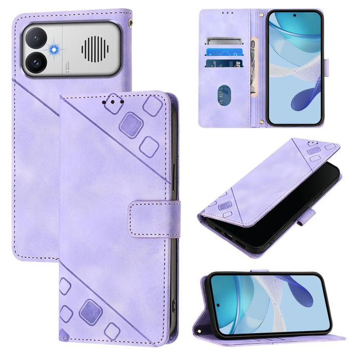 Funda para teléfono de piel con relieve y tacto agradable al tacto, For Redmi 15a 5G Global, For Redmi Turbo 5 5G Global / Poco X8 Pro, For Redmi Note 15 Pro+ 5G Global 163.3mm, For Redmi Note 15 4G / 5G Global 164mm                                    ...
