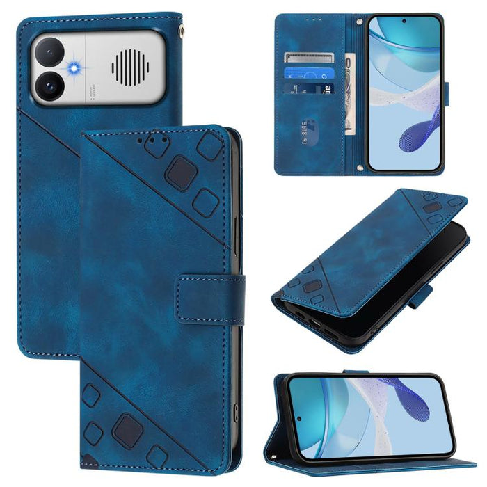 Funda para teléfono de piel con relieve y tacto agradable al tacto, For Redmi 15a 5G Global, For Redmi Turbo 5 5G Global / Poco X8 Pro, For Redmi Note 15 Pro+ 5G Global 163.3mm, For Redmi Note 15 4G / 5G Global 164mm                                    ...