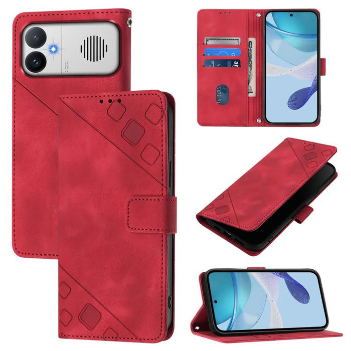 Funda para teléfono de piel con relieve y tacto agradable al tacto, For Redmi 15a 5G Global, For Redmi Turbo 5 5G Global / Poco X8 Pro, For Redmi Note 15 Pro+ 5G Global 163.3mm, For Redmi Note 15 4G / 5G Global 164mm                                    ...