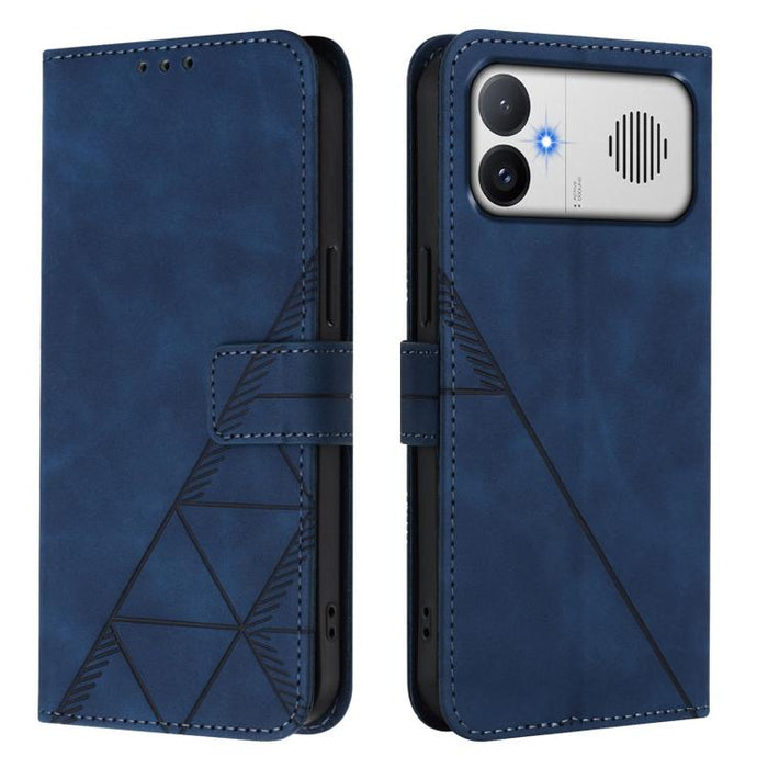 Funda para teléfono con tapa de cuero con relieve 3D y diseño cruzado, For Redmi A5 4G 171.7mm, For Redmi K90 Max 5G, For Redmi A7 Pro 4G/5G 171mm / Poco C85x 5G, For Redmi 15a 5G Global, For Redmi Turbo 5 5G Global/Poco X8 Pro 5G                      ...