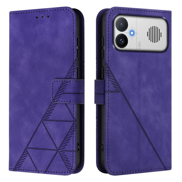 Funda para teléfono con tapa de cuero con relieve 3D y diseño cruzado, For Redmi A5 4G 171.7mm, For Redmi K90 Max 5G, For Redmi A7 Pro 4G/5G 171mm / Poco C85x 5G, For Redmi 15a 5G Global, For Redmi Turbo 5 5G Global/Poco X8 Pro 5G                      ...
