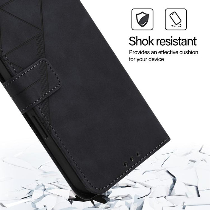 Funda para teléfono con tapa de cuero con relieve 3D y diseño cruzado, For Redmi A5 4G 171.7mm, For Redmi K90 Max 5G, For Redmi A7 Pro 4G/5G 171mm / Poco C85x 5G, For Redmi 15a 5G Global, For Redmi Turbo 5 5G Global/Poco X8 Pro 5G                      ...