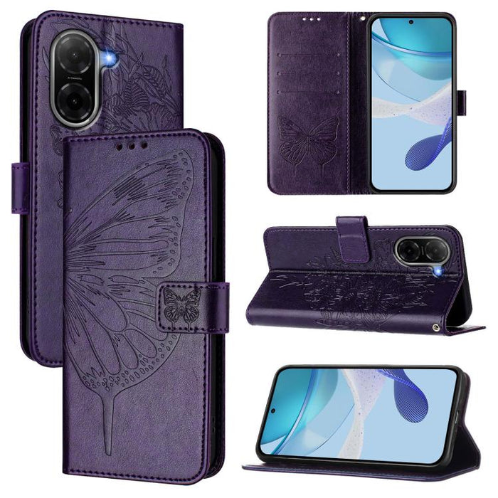 Funda de cuero para teléfono con diseño de mariposa en relieve, For Redmi K90 Max 5G, For Redmi A7 Pro 5G 171mm / Poco C81, For Redmi 15a 5G Global, For Redmi A5 4G 171.7mm / Poco C71 4G, For Redmi Turbo 5 5G Global / Poco X8 Pro                       ...