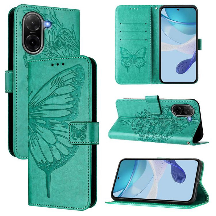 Funda de cuero para teléfono con diseño de mariposa en relieve, For Redmi K90 Max 5G, For Redmi A7 Pro 5G 171mm / Poco C81, For Redmi 15a 5G Global, For Redmi A5 4G 171.7mm / Poco C71 4G, For Redmi Turbo 5 5G Global / Poco X8 Pro                       ...