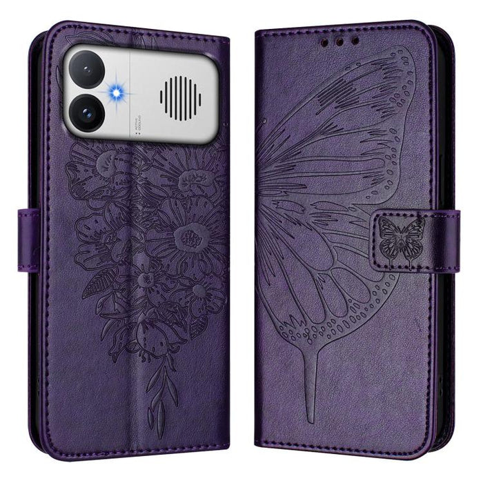 Funda de cuero para teléfono con diseño de mariposa en relieve, For Redmi K90 Max 5G, For Redmi A7 Pro 5G 171mm / Poco C81, For Redmi 15a 5G Global, For Redmi A5 4G 171.7mm / Poco C71 4G, For Redmi Turbo 5 5G Global / Poco X8 Pro                       ...