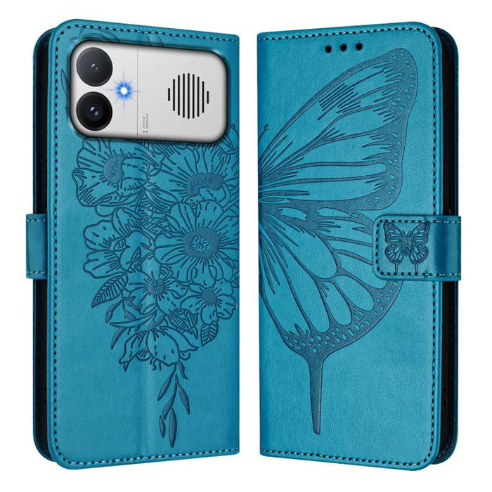Funda de cuero para teléfono con diseño de mariposa en relieve, For Redmi K90 Max 5G, For Redmi A7 Pro 5G 171mm / Poco C81, For Redmi 15a 5G Global, For Redmi A5 4G 171.7mm / Poco C71 4G, For Redmi Turbo 5 5G Global / Poco X8 Pro                       ...