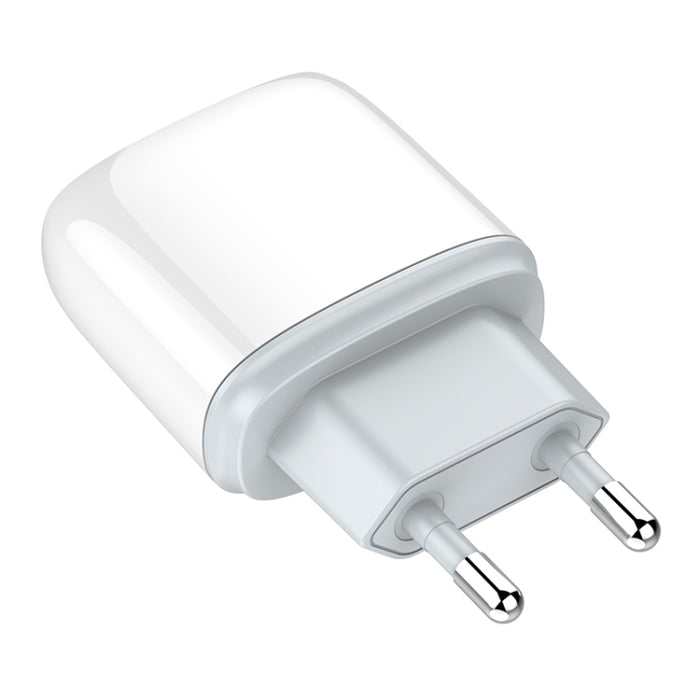 Cargador rápido USB + tipo C LDNIO Q229 QC3.0/PD20W con cable USB a 8 pines de 1 m, EU Plug, UK Plug, US Plug