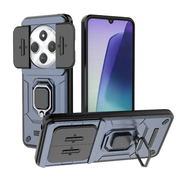 Funda para teléfono a prueba de golpes con soporte y carcasa deslizante de TPU + PC Camshield, For Redmi Turbo 5 Max / Poco X8 Pro Max, For Redmi Turbo 5 5G / Poco X8 Pro 5G, For Redmi Note 15 Pro+ 5G Global 163.3mm, For Redmi Note 15 5G Global 164mm  ...