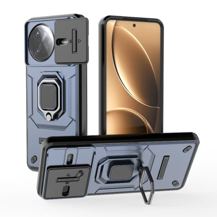 Funda para teléfono a prueba de golpes con soporte y carcasa deslizante de TPU + PC Camshield, For Redmi Turbo 5 Max / Poco X8 Pro Max, For Redmi Turbo 5 5G / Poco X8 Pro 5G, For Redmi Note 15 Pro+ 5G Global 163.3mm, For Redmi Note 15 5G Global 164mm  ...