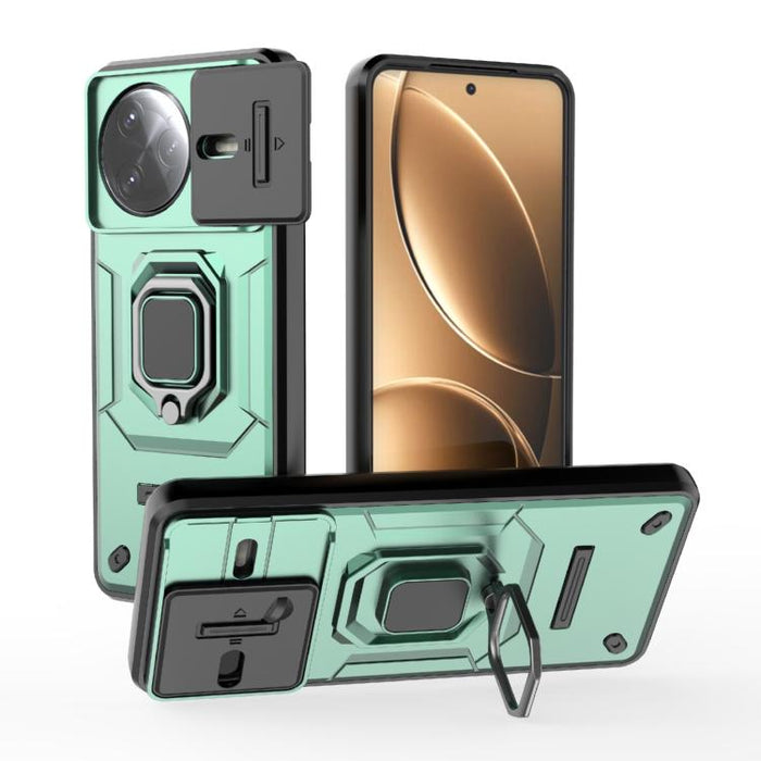 Funda para teléfono a prueba de golpes con soporte y carcasa deslizante de TPU + PC Camshield, For Redmi Turbo 5 Max / Poco X8 Pro Max, For Redmi Turbo 5 5G / Poco X8 Pro 5G, For Redmi Note 15 Pro+ 5G Global 163.3mm, For Redmi Note 15 5G Global 164mm  ...