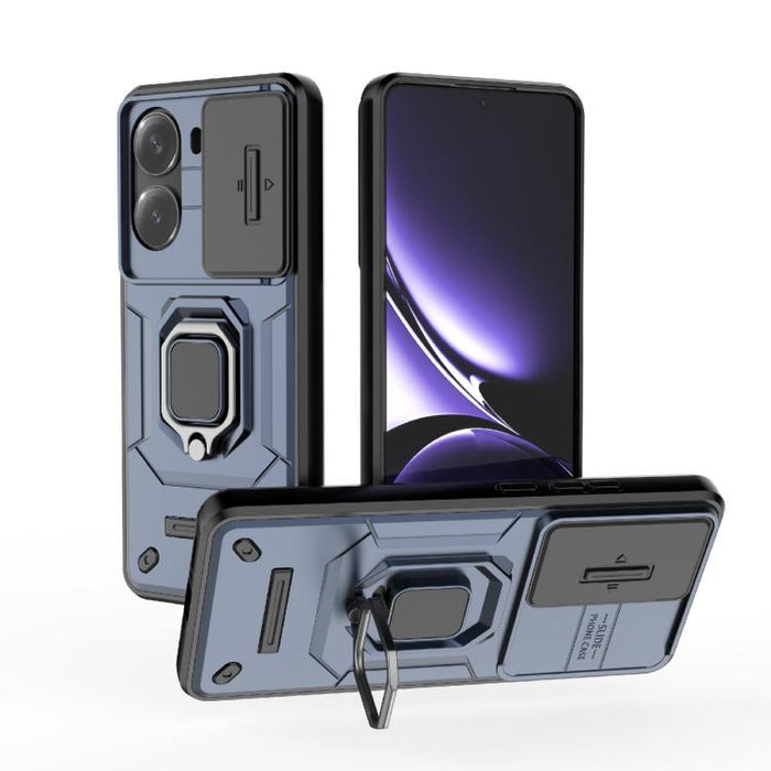 Funda para teléfono a prueba de golpes con soporte y carcasa deslizante de TPU + PC Camshield, For Redmi Turbo 5 Max / Poco X8 Pro Max, For Redmi Turbo 5 5G / Poco X8 Pro 5G, For Redmi Note 15 Pro+ 5G Global 163.3mm, For Redmi Note 15 5G Global 164mm  ...