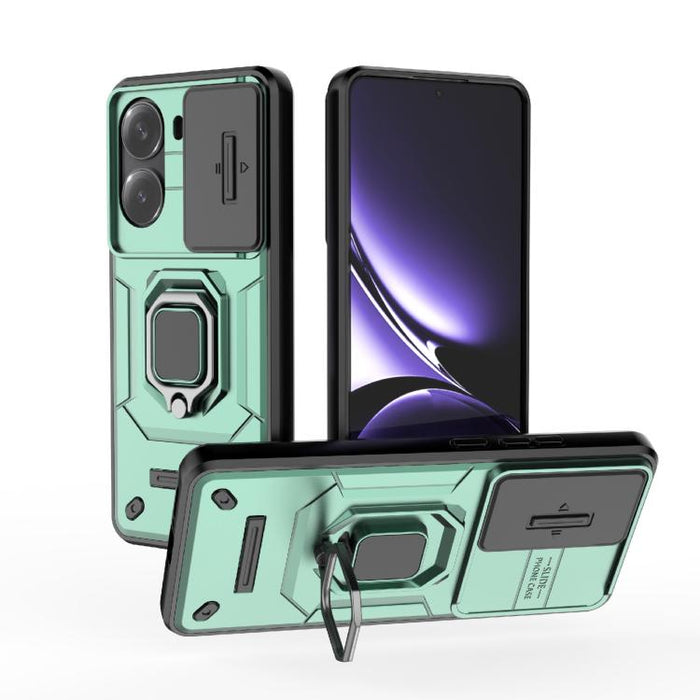 Funda para teléfono a prueba de golpes con soporte y carcasa deslizante de TPU + PC Camshield, For Redmi Turbo 5 Max / Poco X8 Pro Max, For Redmi Turbo 5 5G / Poco X8 Pro 5G, For Redmi Note 15 Pro+ 5G Global 163.3mm, For Redmi Note 15 5G Global 164mm  ...